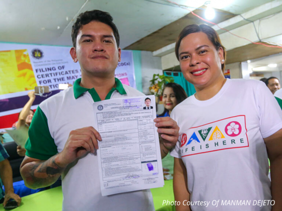Sara withdraws from mayoralty race; Baste replaces her