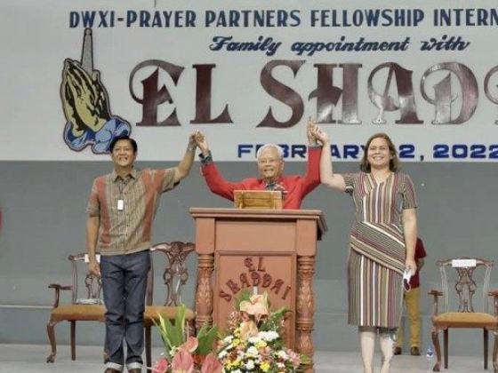El Shaddai support boosts UniTeam goal to unite Filipinos
