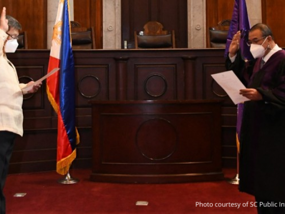 Ex-Comelec commissioner Kho sworn in as SC justice