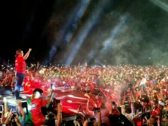Mammoth crowd welcomes UniTeam in Batangas