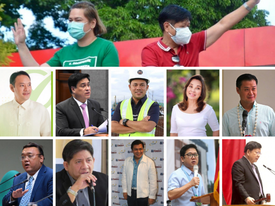 Bongbong Marcos and Sarah Duterte’s Senatorial Slate